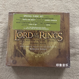 แผ่น CD อัลบั้มภาพยนตร์ Lord Of The Rings The Rings Trilogy Soundtrack 3CD แบบดั้งเดิม สไตล์บูติก