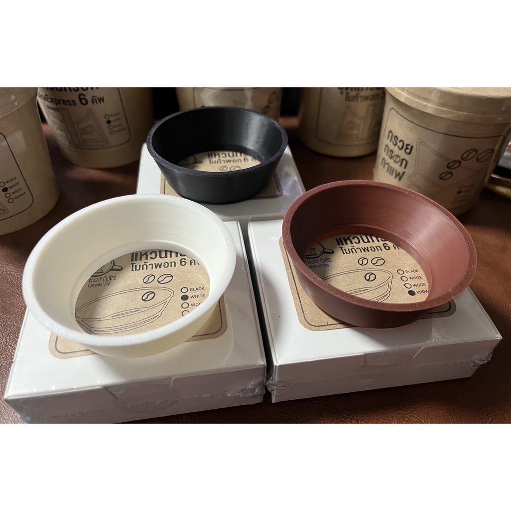 Dosing Funel 6cup แหวนกรอกกาแฟ สำหรับ Mokapot 6คัพ สำหรับหม้อลุง และหม้อจีน - รูปที่ 4