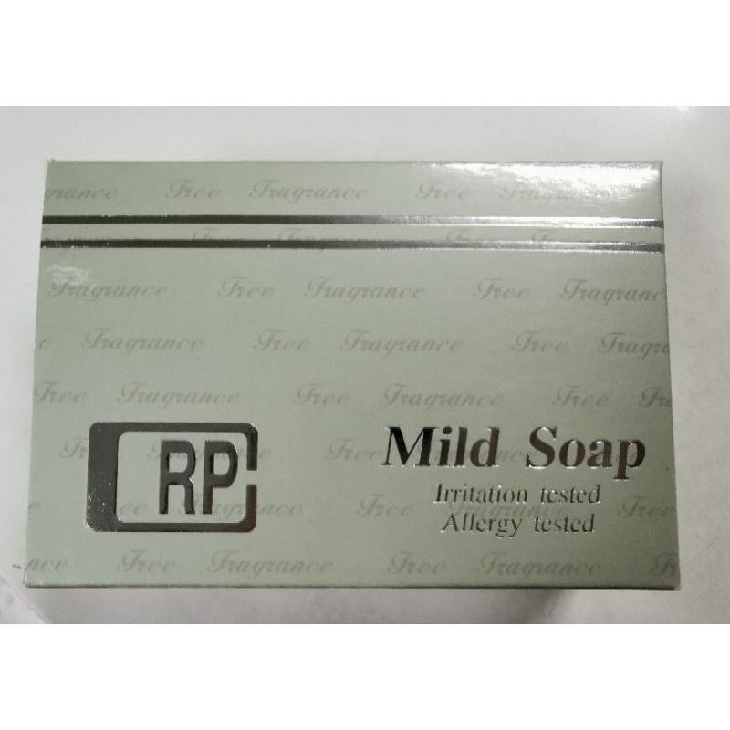 RPC mild soap อาร์ พี ซี มายด์ โซพ สบู่อ่อนโยนสำหรับผิวแพ้ง่าย ขนาด 80 g