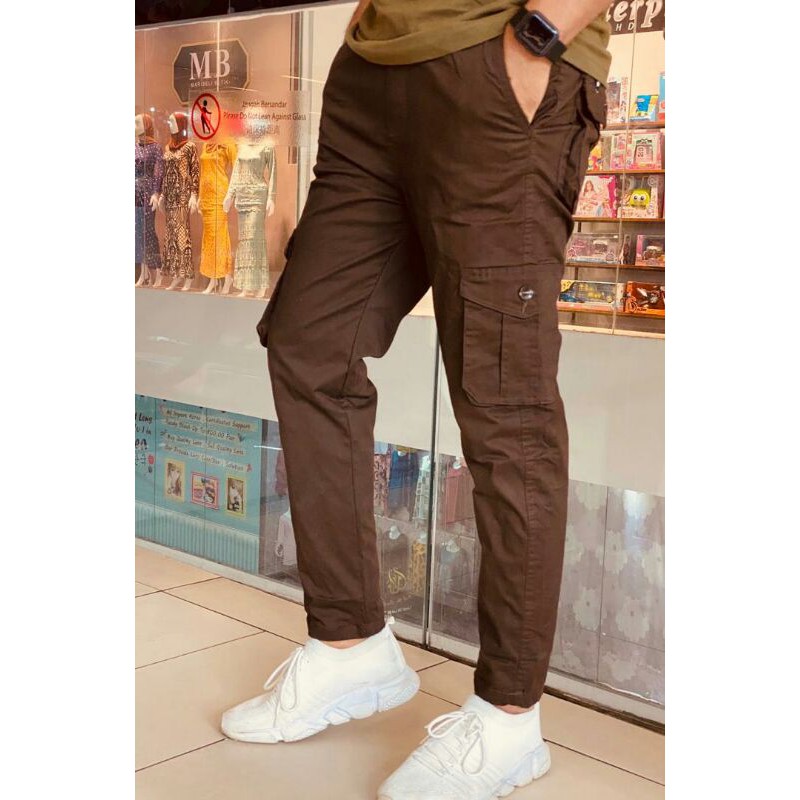 [H&M] JOGGER SLACK PANT 6 POCKET COTTON