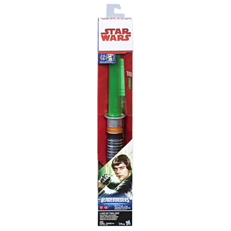Star Wars Bladebuilders Luke Skywalker Duel Electronic Light Up ...