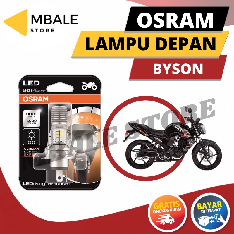 Yamaha Byson Original OSRAM Hs1 ไฟหน้า Led 3 ขา