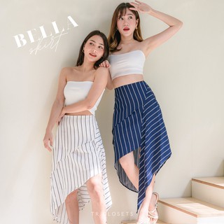 TR.CLOSETS BELLA SKIRT กระโปรงลายพริ้ว