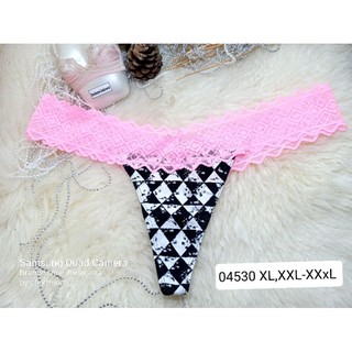 Size XL,XXL-xXXXL ชุดชั้นใน/กางเกงใน ทรง จีสตริง(G-string) No.04529