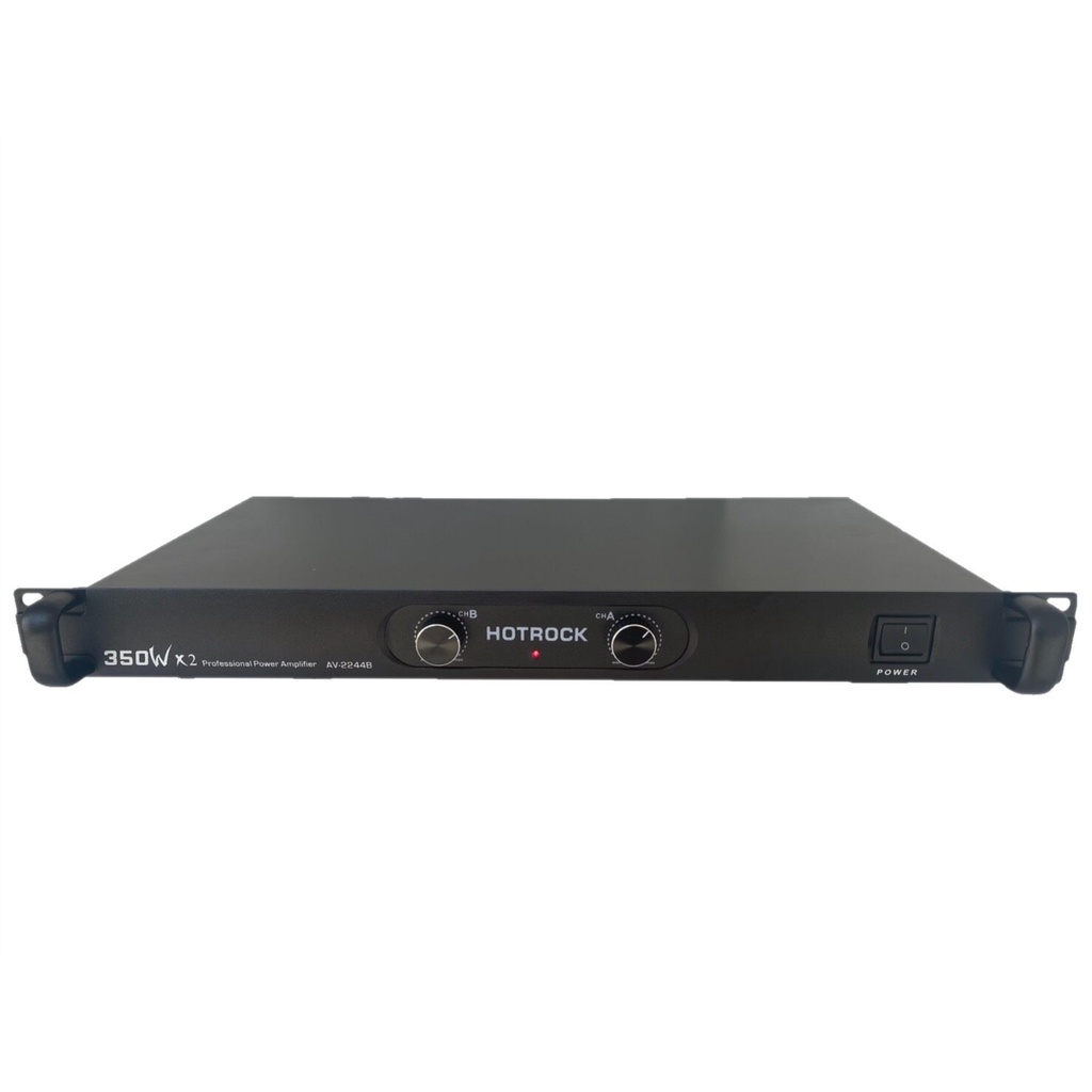 เพาเวอร์แอมป์ 350W+350Wวัตต์RMS เครื่องขยายเสียง รุ่น AV  2244B
