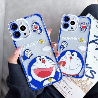 เคสโทรศัพท์มือถือแบบนิ่ม ใส ลายการ์ตูนโดเรม่อนน่ารัก สําหรับ Xiaomi MI 10T PRO 10 lite MI 11T PRO MI 11 lite MI 12 PRO POCO M3 PRO POCO X3 GT POCO F3 POCO X4 PRO 5G