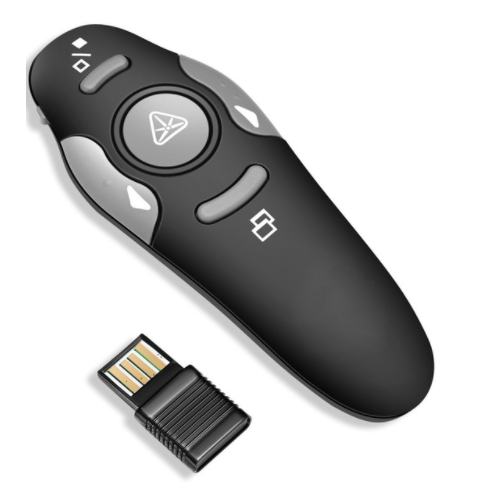 Wireless REMOTE Laser Pointer Presenter ตัวชี้ปากกา USB RF Universal Remote Control PPT Power Point 