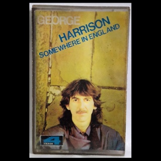 □มือ2 George Harrison เทปเพลง ● อัลบั้ม someware in England (4Track) .