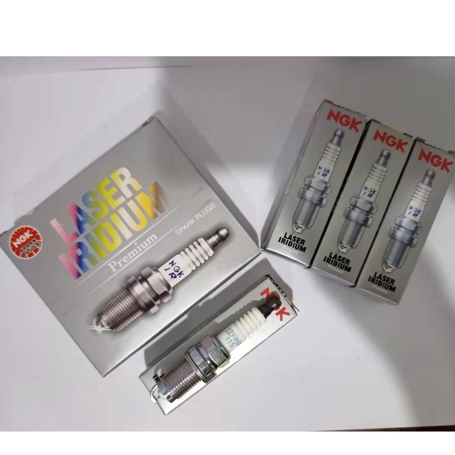 หัวเทียน NGK Laser Iridium IZFR6K11S 5266 CRV XRV Crider Civic Spirior Jade Vedel Accord