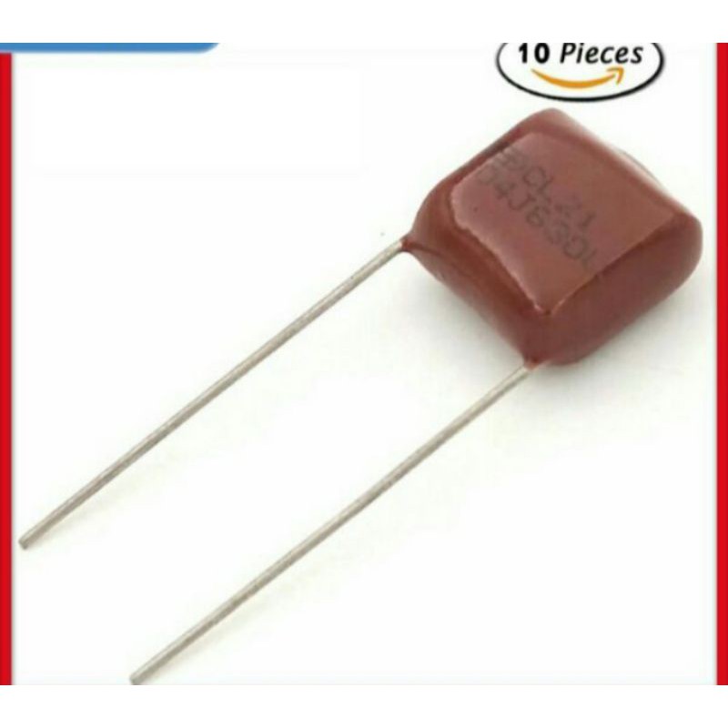 ชุดส่วนประกอบไฟฟ้า CBB22 -104J630V 10 ชิ้น