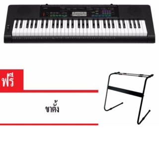 CASIO คีย์บอร์ด รุ่น CTK-3500 ( Black )  มี touching พร้อมขาตั้ง ที่วางโน้ต พร้อมประกัน Casio ประเทศไทย นาน 1ปี