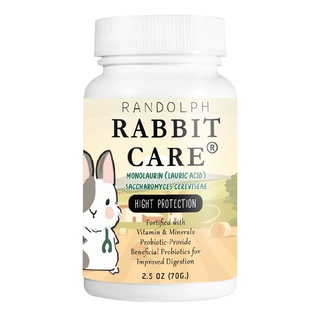 แรบบิทแคร์สูตรโมโนลอริน (ลอริค แอซิด) Randolph Rabbit care 70 g.