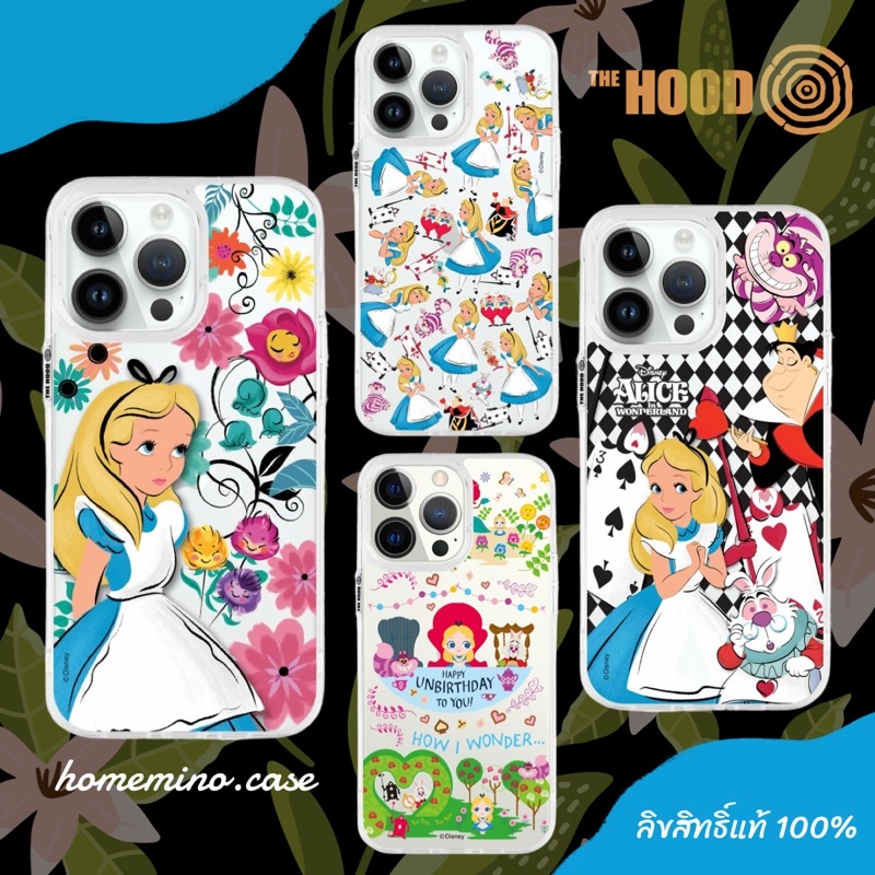 🌈 พร้อมส่ง 🌺 The Hood • Disney Alice Hybrid Plus Case ลิขสิทธิ์แท้ (14 Pro/14 Pro Max)