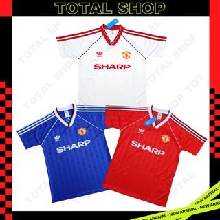 Manchester United 1988/89 Vintage เสื้อแมนยูย้อนยุค เสื้อบอลแมนยูย้อนยุค เสื้อแมนยูรุ่นเก่า เสื้อแมนยูsharp