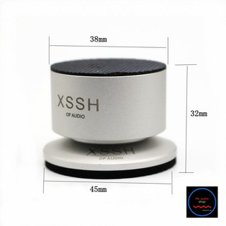 รุ่นใหม่ที่สุด ตัวรองแอมป์ เครื่องเล่น ลำโพง XSSH AUDIO shock-absorbing 1แพค มี 4 ชุด