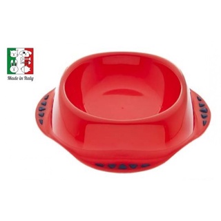 Maya italy ชามอาหารสัตว์เลี้ยง  สีสวย พร้อมยางกันชามเลื่อน สำหรับสุนัขพันธุ์เล็ก-กลาง (ชามสัตว์เลี้ยง ชามหมาชามอาหารแมว)