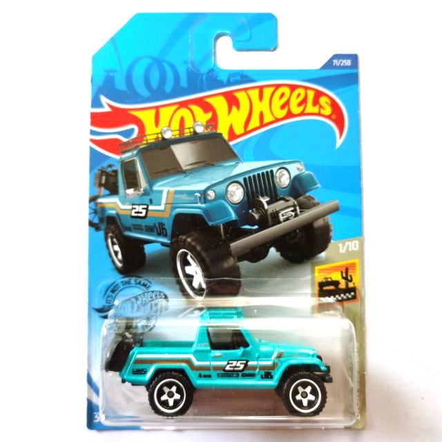 Hotwheels รุ่น Jeepster Commando สีฟ้า
