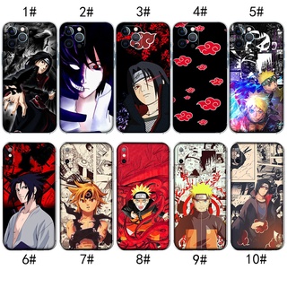 เคสใส ลายนารูโตะ Uchinami Sasuke สําหรับ iPhone XR 5 5s SE 6 6s Plus EG67