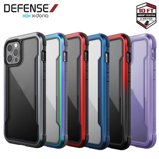 X-doria Defense Shield เคสกันกระแทก สำหรับ iPhone 13 Pro Max / 13 Pro / 13 / 12 Pro Max / 12Pro/12/12mini/11ProMax/11Pro