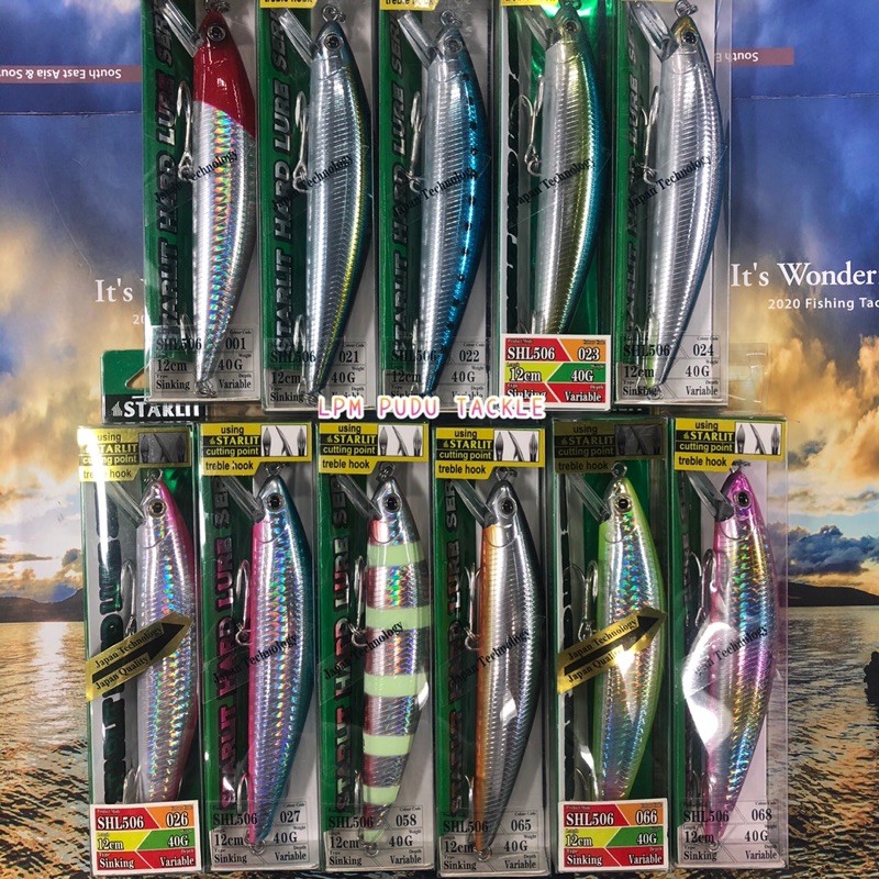 STARLIT SHL506 12CM 40G SINKING FISHING LURE