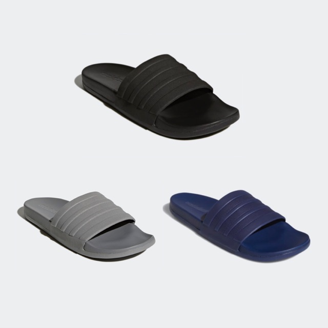 adilette cloudfoam plus mono slides pink