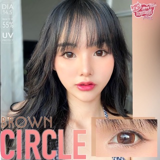 🍎Bigeyes/Mini Circle Brown,Black🍎สายตาปกติ,-1.25,-1.50,-2.00,-2.50(kitty kawaii คิตตี้คาวาอิ)