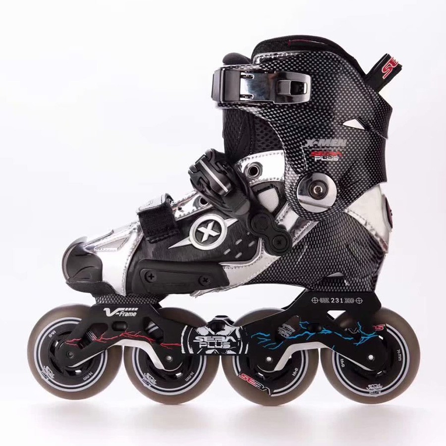 rockered inline skates