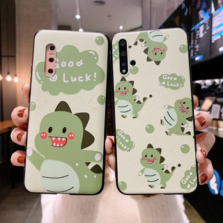 การ์ตูน น่ารัก ไดโนเสาร์ เคส huawei p20 p30 pro p40pro mate20 mate30 pro y9 prime 2019 nova3i nova4 nova5t nova6 se nova7 nova7i nova7se nova7pro  CASE tpu ซิลิก้าเจล เปลือกนิ่ม