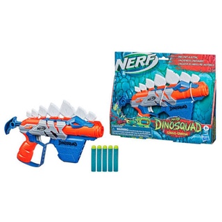 Nerf DinoSquad Stegosmash Dart Blaster Gun, 4-Dart Storage, Dinosaur Stegosaurus Spikes ปืนเนิร์ฟไดโนเสาร์