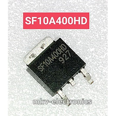 (1ตัว) SF10A400HD , 10A 400V ULTRAFAST DIODE TO-252 ใช้แทน SF5A400HDได้ (รหัสสินค้า M00040)