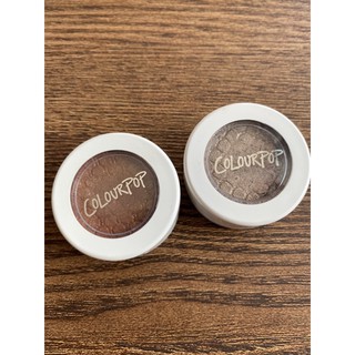 【ของแท้ พร้อมส่ง 】ColourPop Super Shock Eyeshadow satin #honor roll / ultra glitter #so quiche