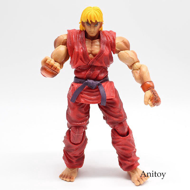 มีสินค้า ☞Play Arts Kai Street Fighter Super Ken Variant Action Figure ...
