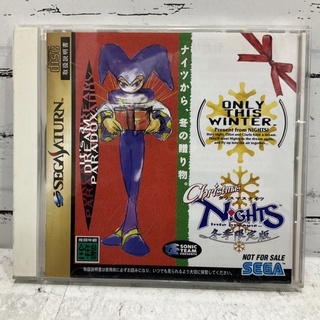 แผ่นแท้ [Saturn] Christmas NiGHTS into Dreams... (Japan) (610-6431) NIght