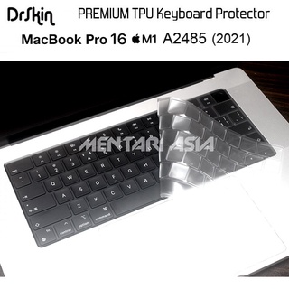 แผ่น TPU ป้องกันคีย์บอร์ด พรีเมี่ยม สําหรับ MacBook Pro 16 M1 A2485 2021 #4
