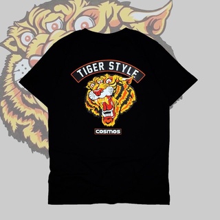 เสื้อยืด Tiger สกรีนลาย-ไซส์ไทย เสื้อยืดคอกลม Street Apparel ใส่คู่/ใส่เดี่ยวก็เท่  ผ้านำเข้าUSA🇺🇸 เจ้าเดียวที่นี่!!