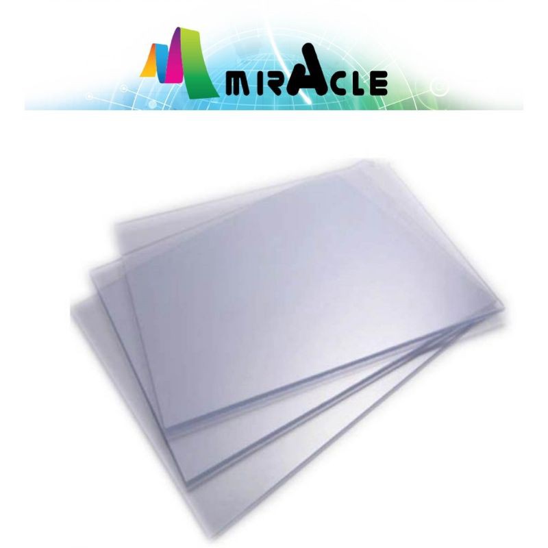 แผ่นแข็งพลาสติก Binding Cover A4 0.2mm PVC ใส - (10 แผ่น)