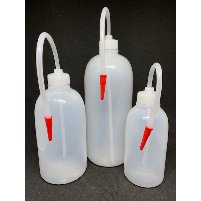 ยี่ห้อGLASSCOขวดฉีดน้ำกลั่นพลาสติก ขวดรดน้ำแคคตัส Wash Bottle Lab Grade หนา/ทนสารเคมี/ร้อน/เย็น 250m