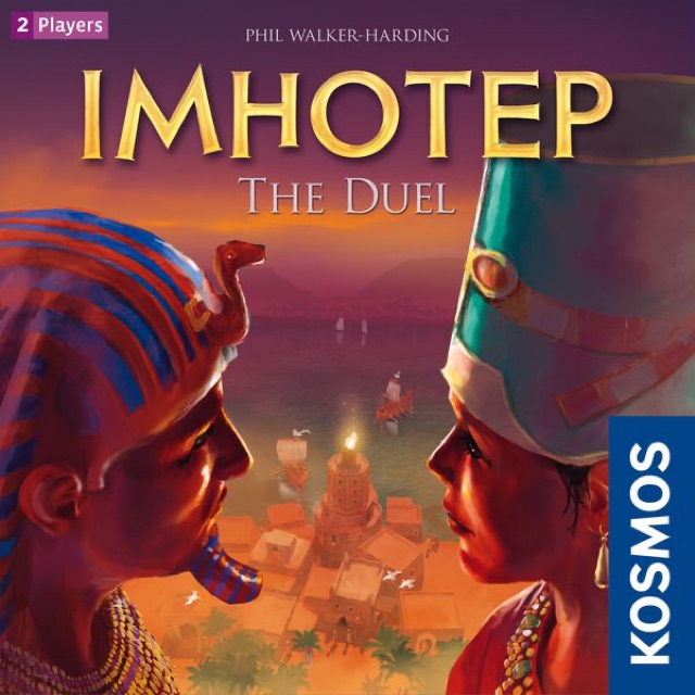 Imhotep Duel Boardgame