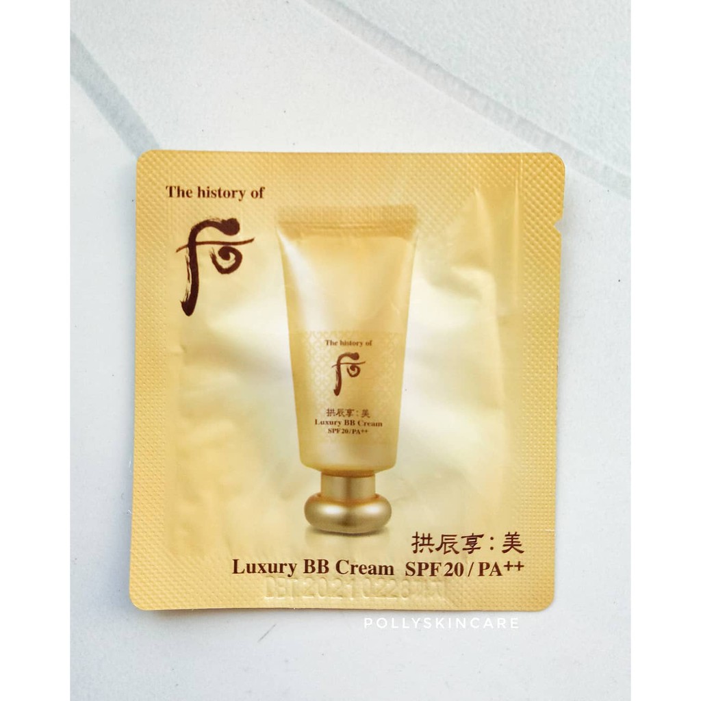 the history of whoo bb cream