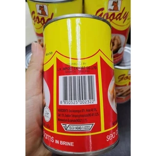 หน่อไม้ทะเลกระป๋อง goody ขนาดใหญ่OO(鲍鱼条)425g