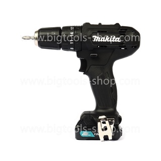 MAKITA HP333DYX3B : สว่านเจาะกระแทกไร้สาย 12Vmax BLACK EDITION [ พร้อมแบตเตอรี่+แถมกระเป๋า ]