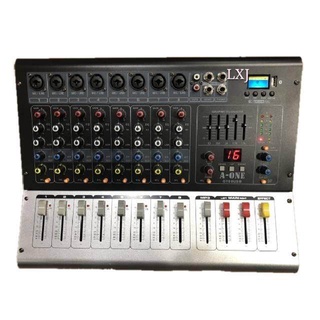 LXJ A  ONE GY  80BT มิกเซอร์ POWER MIXER ขยายเสียง USB Bluetooth เวทีระดับมืออาชีพเครื่องผสมสัญญาณเสียงในตัว