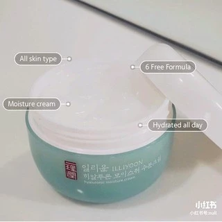!!ไม่มีกล่อง ILLIYOON Hyaluronic Moisture Cream 100ml. เนื้อเข้มข้น เพิ่มความชุ่นชื้น คืนสู่ผิวอิ่มฟู เด็กเด้ง