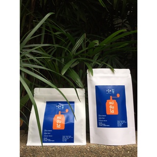 เมล็ดกาแฟคั่วอ่อน แม่จันใต้ อนุสรณ์ Anaerobic Natural อาราบิก้าแท้ 100กรัม 230บาท