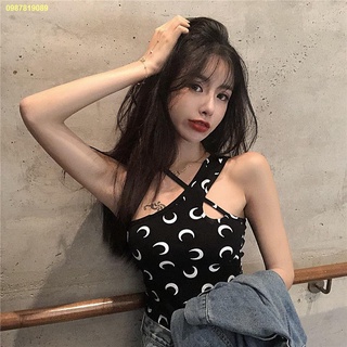 Fast shipping 🌺🔥2022 new tight-fitting outer wear halter camisole top sleeveless short t-shirt women