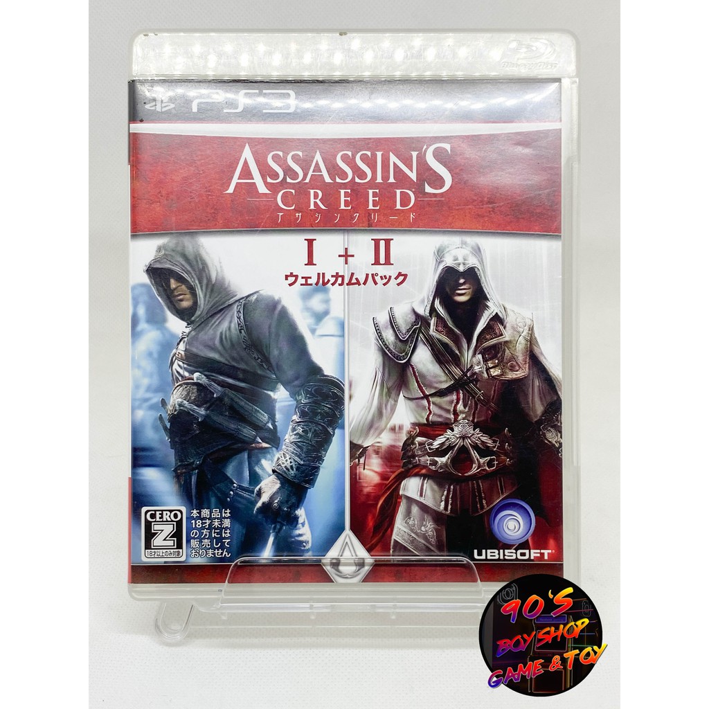 ASSASSINS CREED I+II : PS3 : ZONE2 : แผ่นแท้ [มือ2]