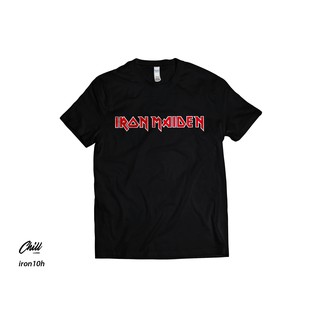 คอลูกเรือเสื้อยืดคอกลมเสื้อยืด พิมพ์ลาย Iron Maident 2 I CUSTOM I Music I HEAVY METAL I TSHIRT I GILDAN สําหรับผู้ชายผ้า