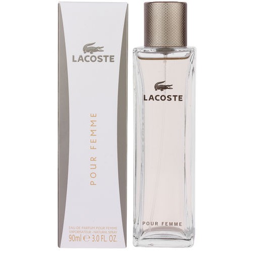 น้ำหอมแท้ Lacoste Pour Femme Eau De Parfum Natural Spray 90 ml.  กล่องซีล