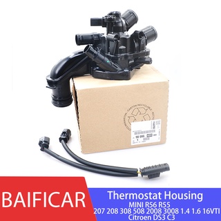 Baificar Brand New Thermostat Housing 9808646980 For MINI R56 R55 Peugeot 207 208 308 508 2008 3008 1.4 1.6 16VTi Citroe