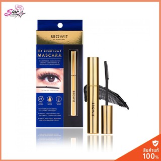 Browit by NongChat My Everyday Mascara 5.5g มาสคาร่าสูตรกันน้ำ